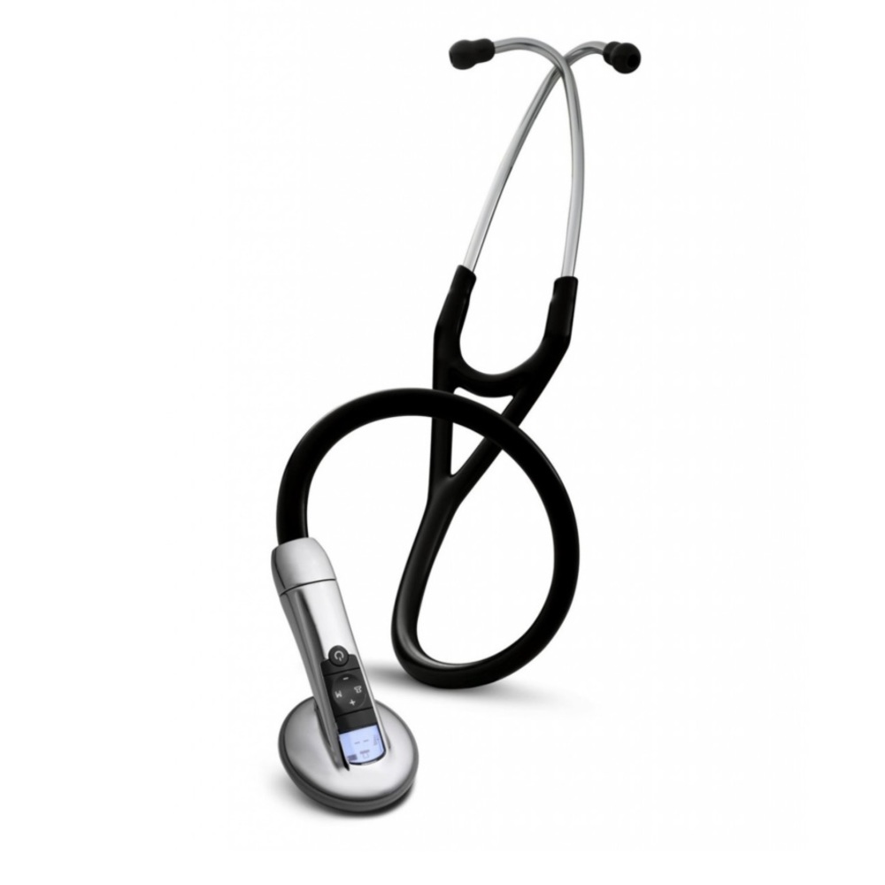 3m Littmann 3100 Electronic Series Stethoscope Black Tube 27 in. Length